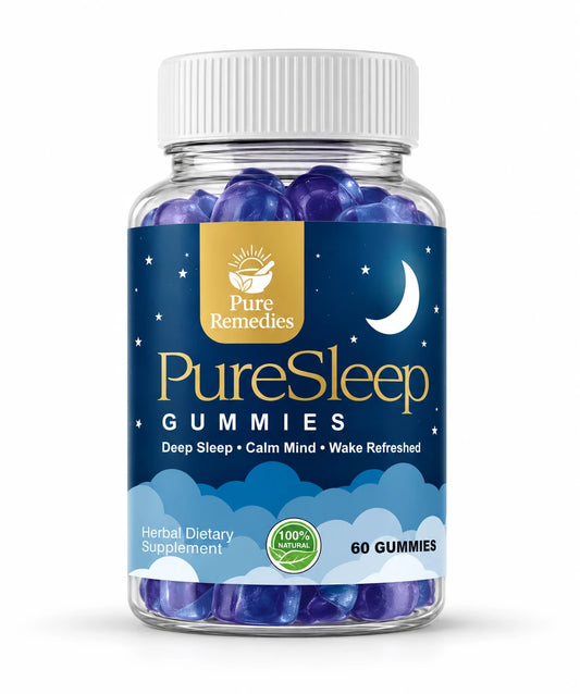 PureSleep Gummies - 60 gummies jar, Nature Pure Remedies
