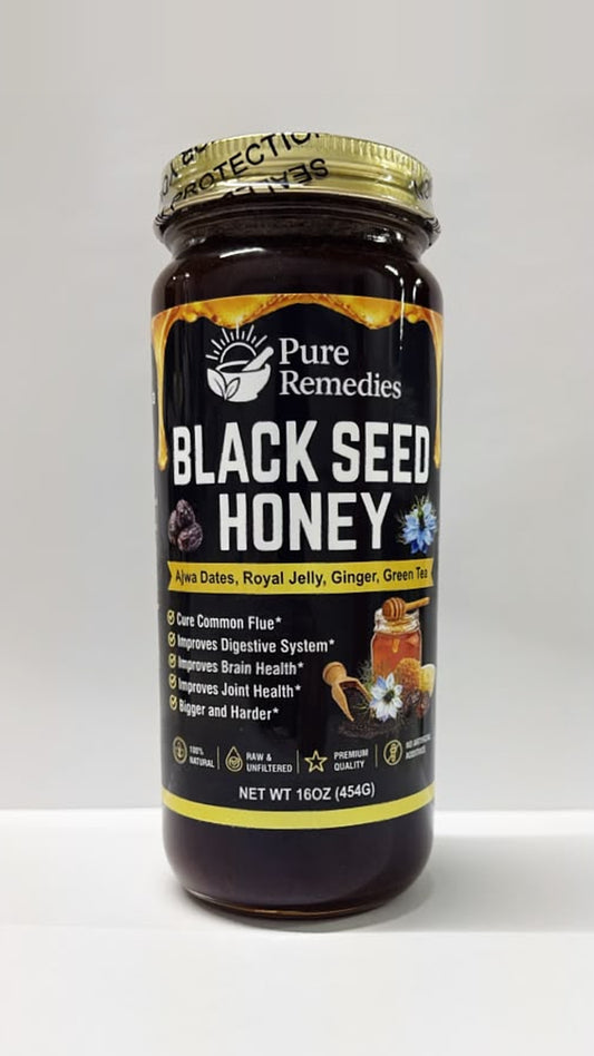 Black Seed Honey | Raw Honey & Nigella Sativa Blend