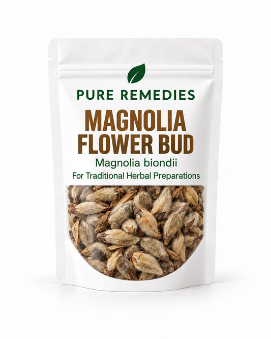 Magnolia Flower Bud - dried herb pouch, Nature Pure Remedies