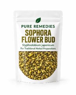 Sophora Flower Bud dried herb, Nature Pure Remedies