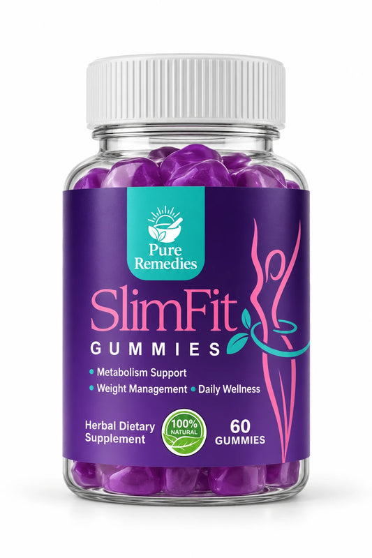 SlimFit Gummies - 60 gummies jar, Nature Pure Remedies