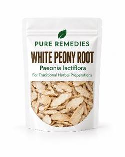 White Peony Root dried herb, Nature Pure Remedies