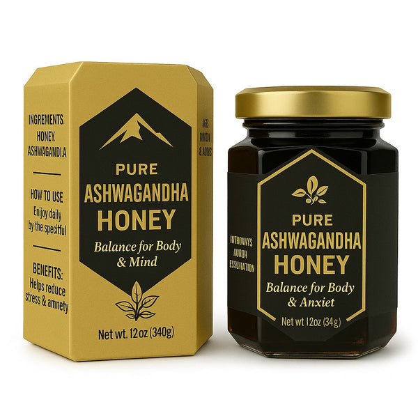 Pure Ashwaghanda Honey