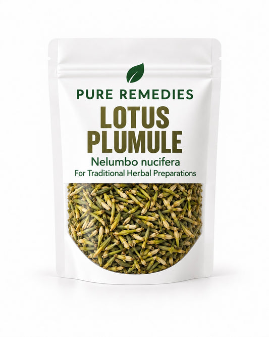 Lotus Plumule - dried herb pouch, Nature Pure Remedies